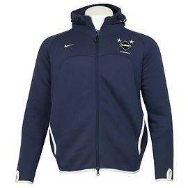 Nike xF.C. Real Bristol Hoodie aus blauer Baumwolle Blau