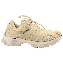 Balenciaga Phantom Sneakers in White Polyester  White