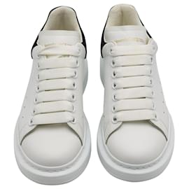 Alexander Mcqueen-Alexander Mcqueen Oversized Sneakers in White Leather-White