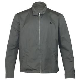 Polo Ralph Lauren Harrington Jacket in Grey Polyester Grey