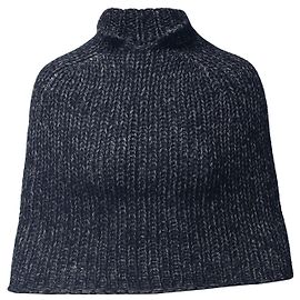 Alexander Wang Knit Cape in Black Wool Black