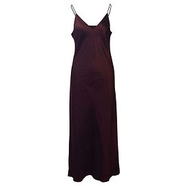 VESTIDO LENCERO JOSEPH CLEA Burdeos