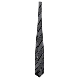 Giorgio Armani-Giorgio Armani Striped Necktie in Multicolor Silk-Other,Python print