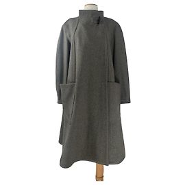Lemaire Coats, Outerwear Other Grey Olive green