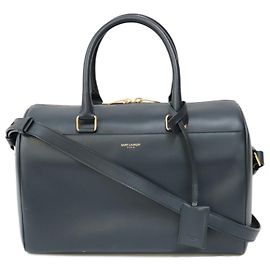 Borsone Saint Laurent Blu navy