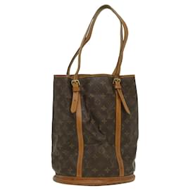 Louis Vuitton-LOUIS VUITTON Monogram Bucket GM Shoulder Bag M42236 LV Auth 33830-Other