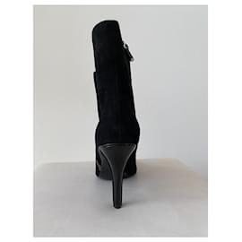 Calvin Klein-Botas de tacón alto-Negro