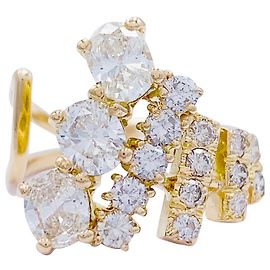 Repossi vintage ring, yellow gold, diamants. Other