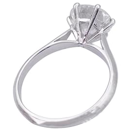inconnue-Solitaire Platinum, WHITE GOLD, diamond 2,30 Cts.-Other