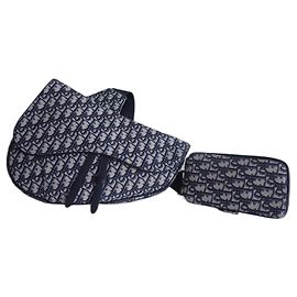 Men's Dior Saddle maxi bag Blue