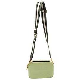 Bolsa Marc Jacobs The Flash Camera em couro verde pistache Verde