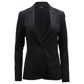 Theory-Theory Suit Jacket in Black Wool-Black
