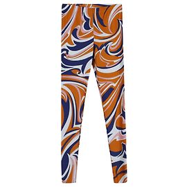 Legging Emilio Pucci com estampa Nuages em nylon multicolorido Multicor