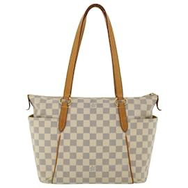 Louis Vuitton-LOUIS VUITTON Damier Azur Totally PM Tote Bag N41280 LV Auth 33952-Other