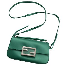 mini baguete fendi Turquesa