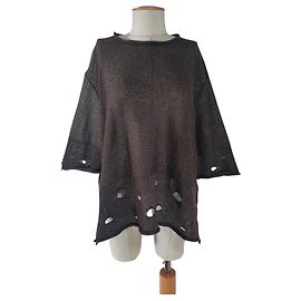 Autre Marque Top Sulu x Krstin Bernecker Marrom Marrom Outro