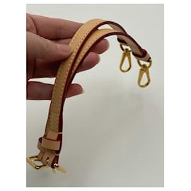 Louis Vuitton-Louis Vuitton leather extension shoulder bags-Light brown