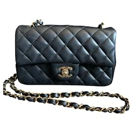 Chanel-Timeless Classique mini rectangulaire-Noir