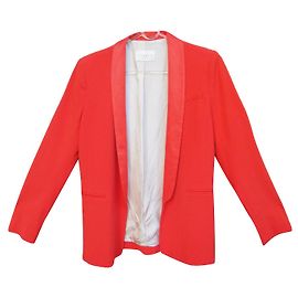 Veste Sandro orange en viscose 38 Orange