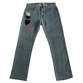 Fendi Jeans Black Pink White Blue