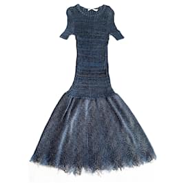 Christian Dior-Dresses-Black,Blue,Grey