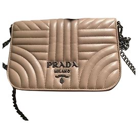 Prada bolsa diagrama Rosa
