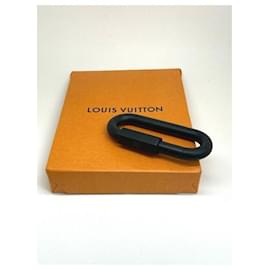 Louis Vuitton-Louis Vuitton Virgili Abloh black carabiner hook charm-Black