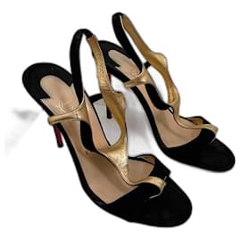 Christian Louboutin-sandalias de edición limitada-Negro