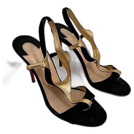 Christian Louboutin sandali in edizione limitata Nero