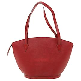 Louis Vuitton-LOUIS VUITTON Epi Saint Jacques Shopping Tote Bag Red M52267 LV Auth bs3466-Red