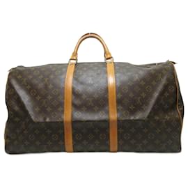 Louis Vuitton-Monogram Keepall 60-Castaño