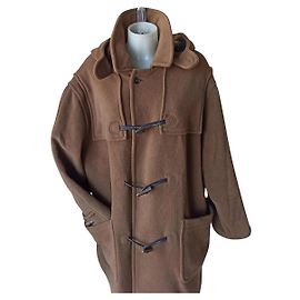 Yves Saint Laurent coat Brown
