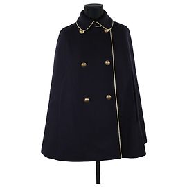 TARA JARMON COAT 36 Blu