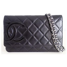 Monedero en cadena Chanel Negro