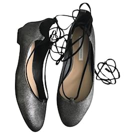 Diane Von Furstenberg-Zapatillas de ballet, ¡raro!-Gris antracita