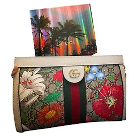 Borsa Gucci floreale Multicolore