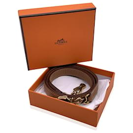 Hermès-Hermes Vintage Tan Epsom Leather Shoulder Strap for Kelly Bag-Beige