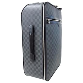 Louis Vuitton-Louis Vuitton Black Damier Graphite Pegase 60-Black