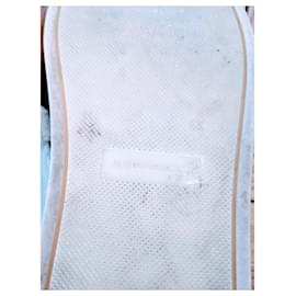 Burberry-Burberry Bert Velcro Strap sneakers-White,Eggshell