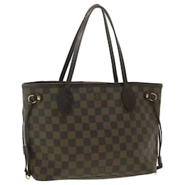 Louis Vuitton-LOUIS VUITTON Damier Ebene Neverfull PM Tote Bag N51109 LV Auth bs3543-Other