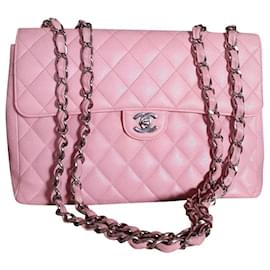 Chanel-Chanel Jumbo Kaviar-Pink