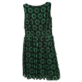 Vestido Dolce & Gabbana de algodão verde Verde
