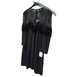 Robe noire en polyester The Kooples Noir