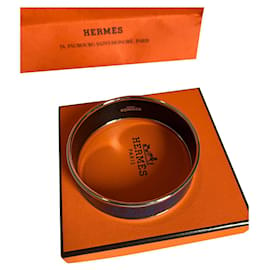 Hermès-Neues blaues Emaillearmband von Hermès-Dunkelblau