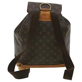 Louis Vuitton-LOUIS VUITTON Monogram Montsouris GM Backpack M51135 LV Auth ac1488-Monogram