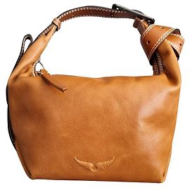 Zadig & Voltaire Le Cecilia shoulder bag brown leather Brown