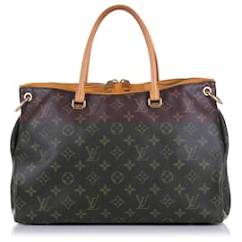Louis Vuitton-Louis Vuitton Brown Monogram Pallas MM-Brown