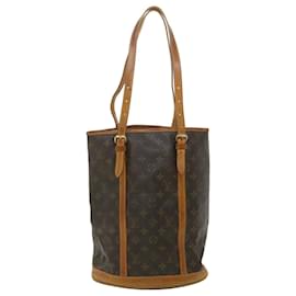 Louis Vuitton-LOUIS VUITTON Monogram Bucket GM Shoulder Bag M42236 LV Auth 34093-Other