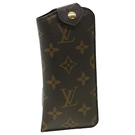 Louis Vuitton-LOUIS VUITTON Monogram Etui A Lunettes PM Glasses Case M66545 LV Auth ac1504-Other