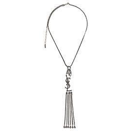 Saint Laurent Collare con monogramma YSL Altro